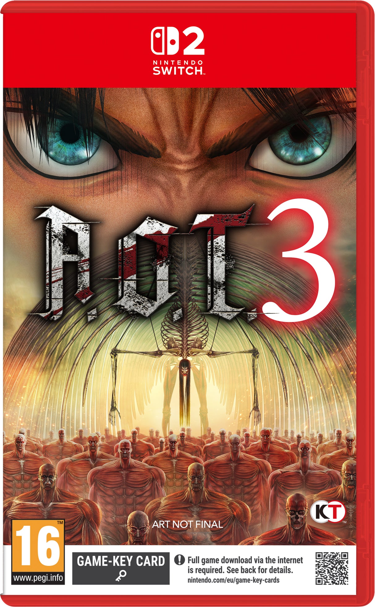 A.O.T .3 SteelBook Launch Edition - Nintendo Switch 2