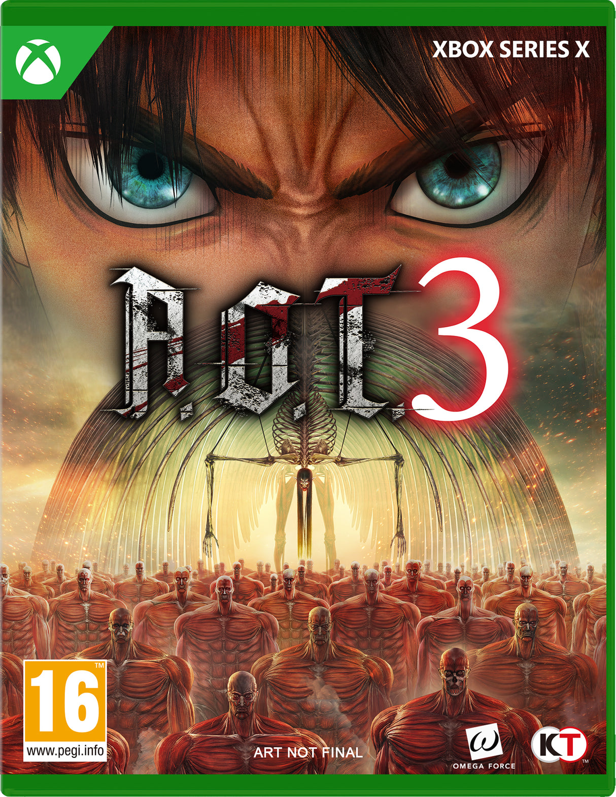 A.O.T .3 SteelBook Launch Edition - Xbox Series X
