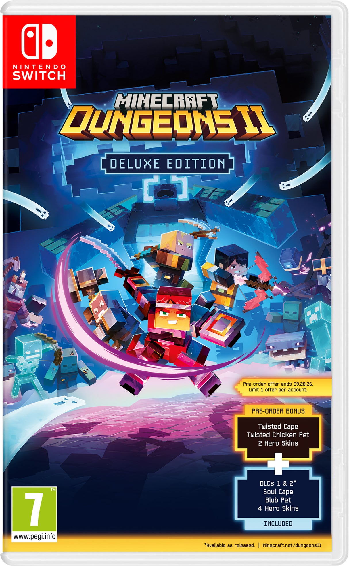 Minecraft Dungeons II - Deluxe Edition - Nintendo Switch