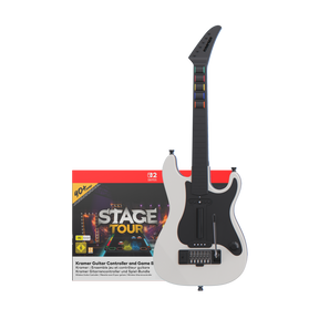 Kramer Guitar Controller and Game 8 Kramer, shown with its retail packaging box on a solid white background.