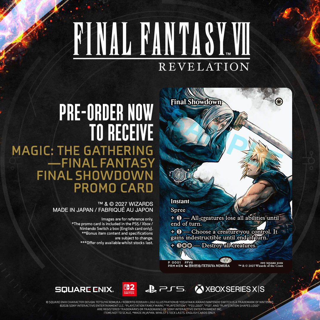 FINAL FANTASY VII REVELATION - Xbox Series X (+ Exclusive Magic: The Gathering—FINAL FANTASY Promo Card)