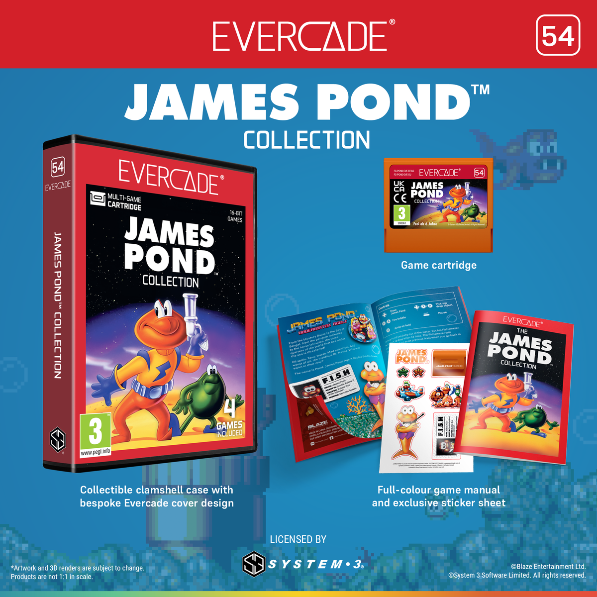 James Pond Collection - Evercade