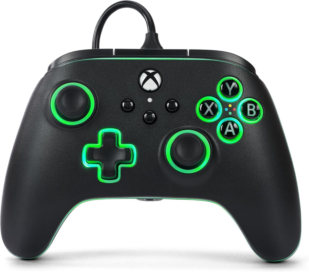 PowerA - Advantage Wired Controller for Xbox Series X|S with Lumectra - Black