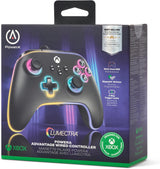 PowerA - Advantage Wired Controller for Xbox Series X|S with Lumectra - Black