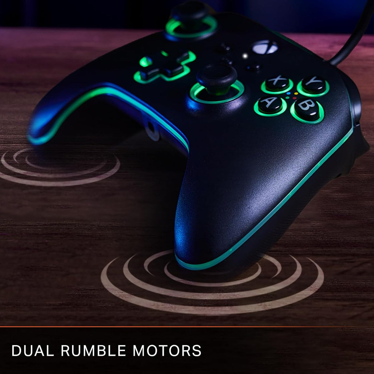 PowerA - Advantage Wired Controller for Xbox Series X|S with Lumectra - Black