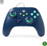 PowerA - Wired Controller for Xbox Series X|S - Mariner Blue