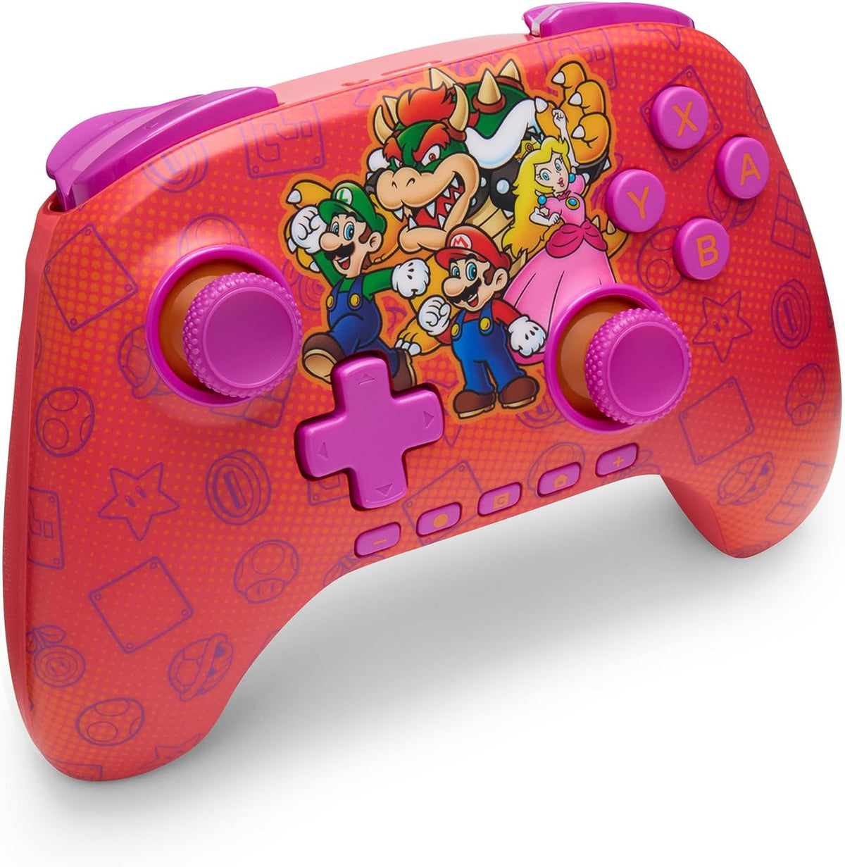 PowerA - Advantage Wireless Controller for Nintendo Switch 2 - Mario & Friends
