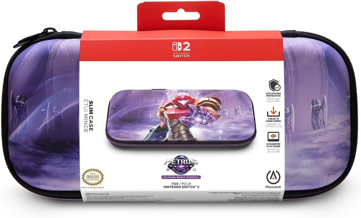 PowerA - Slim Case for Nintendo Switch 2 - Metroid Prime 4: Beyond
