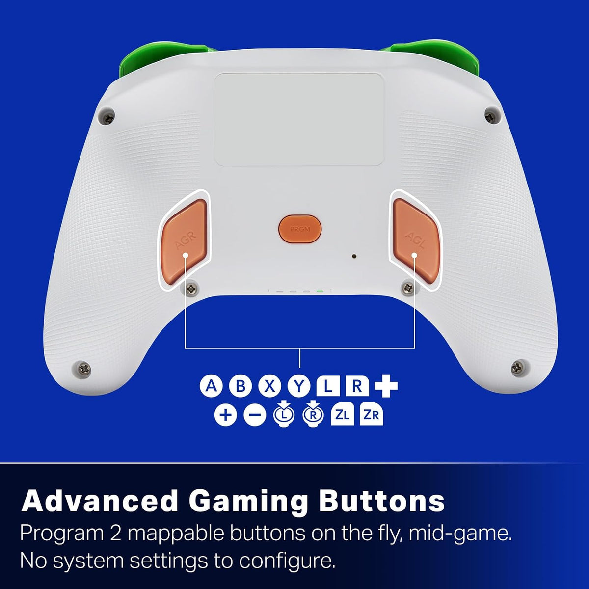PowerA - Advantage Wireless Controller for Nintendo Switch 2 - Mario & Yoshi