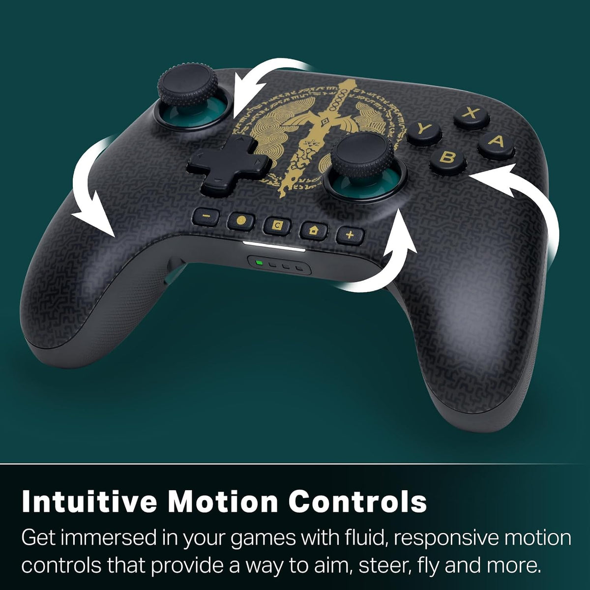PowerA - Advantage Wireless Controller for Nintendo Switch 2 - Decayed Master Sword