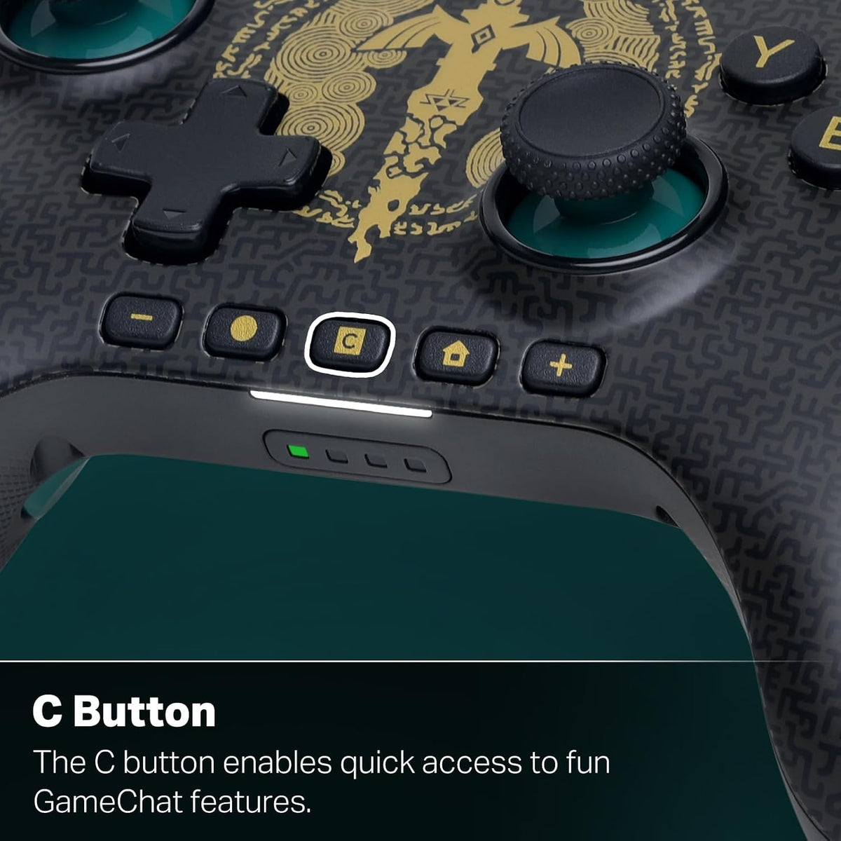 PowerA - Advantage Wireless Controller for Nintendo Switch 2 - Decayed Master Sword