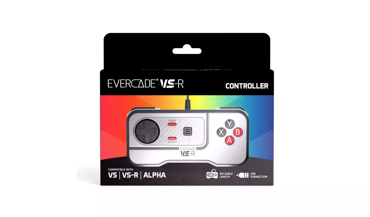 Evercade VS-R Solo Colour Controller - Silver