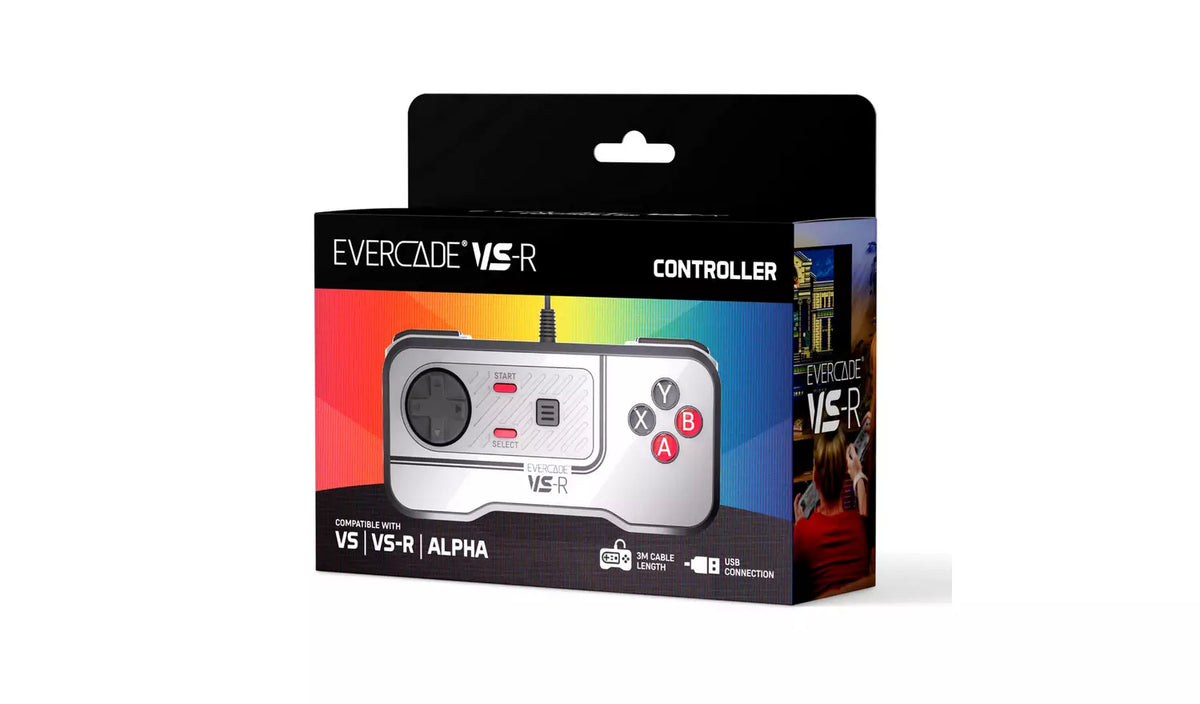 Evercade VS-R Solo Colour Controller - Silver