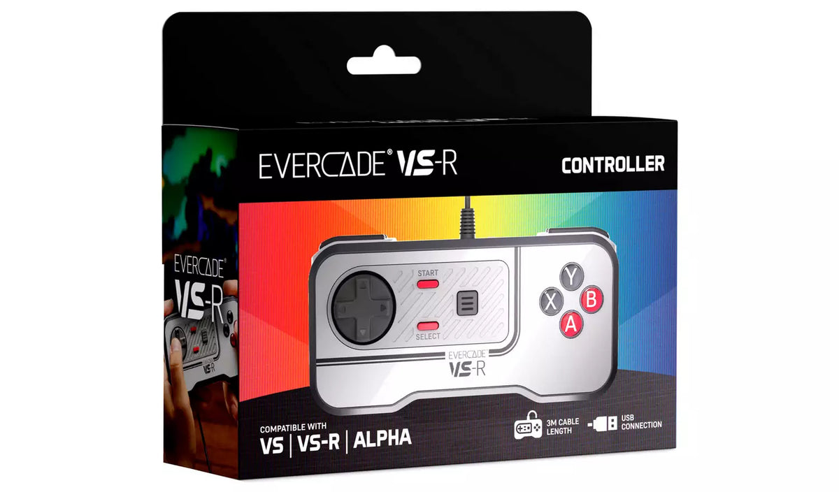 Evercade VS-R Solo Colour Controller - Silver