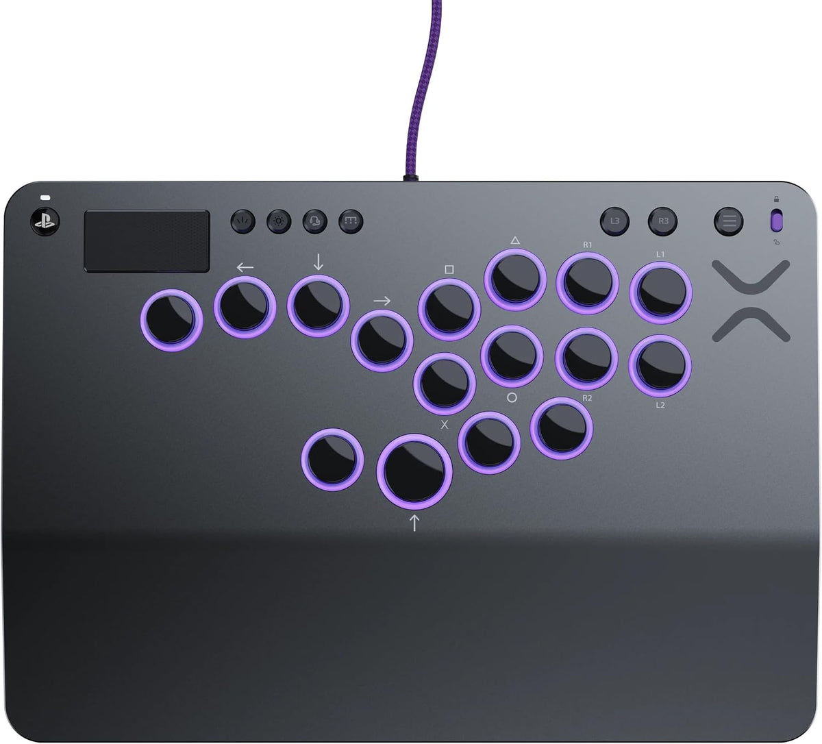 Turtle Beach - Victrix™ Pro KO™ Leverless Fight Stick - PlayStation - Grey