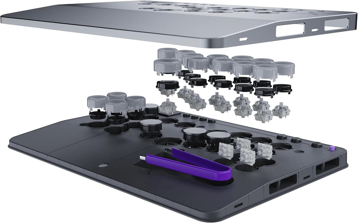 Turtle Beach - Victrix™ Pro KO™ Leverless Fight Stick - PlayStation - Grey