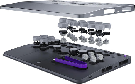 Turtle Beach - Victrix™ Pro KO™ Leverless Fight Stick - PlayStation - Grey - Console Accessories by Turtle Beach The Chelsea Gamer