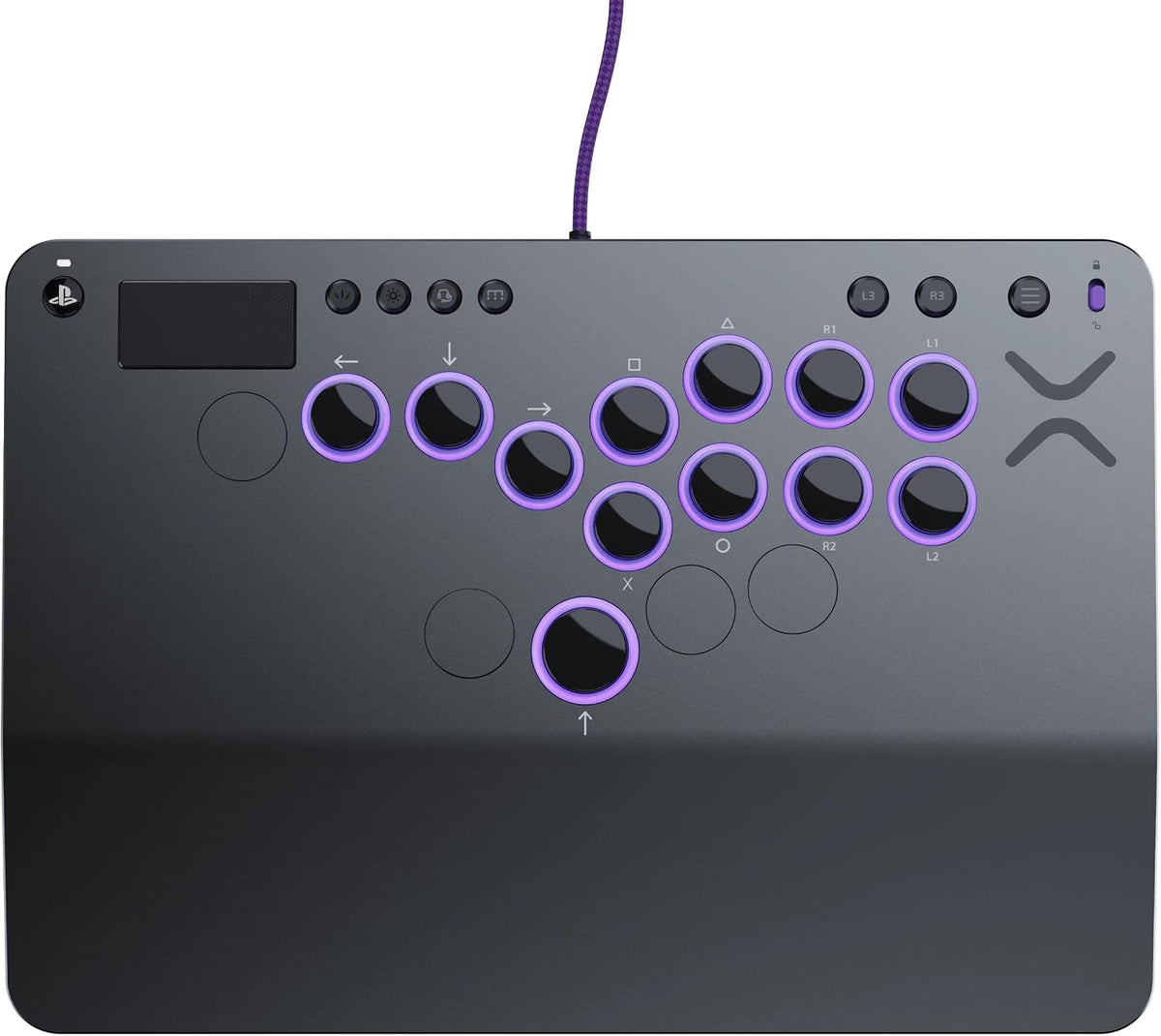 Turtle Beach - Victrix™ Pro KO™ Leverless Fight Stick - PlayStation - Grey