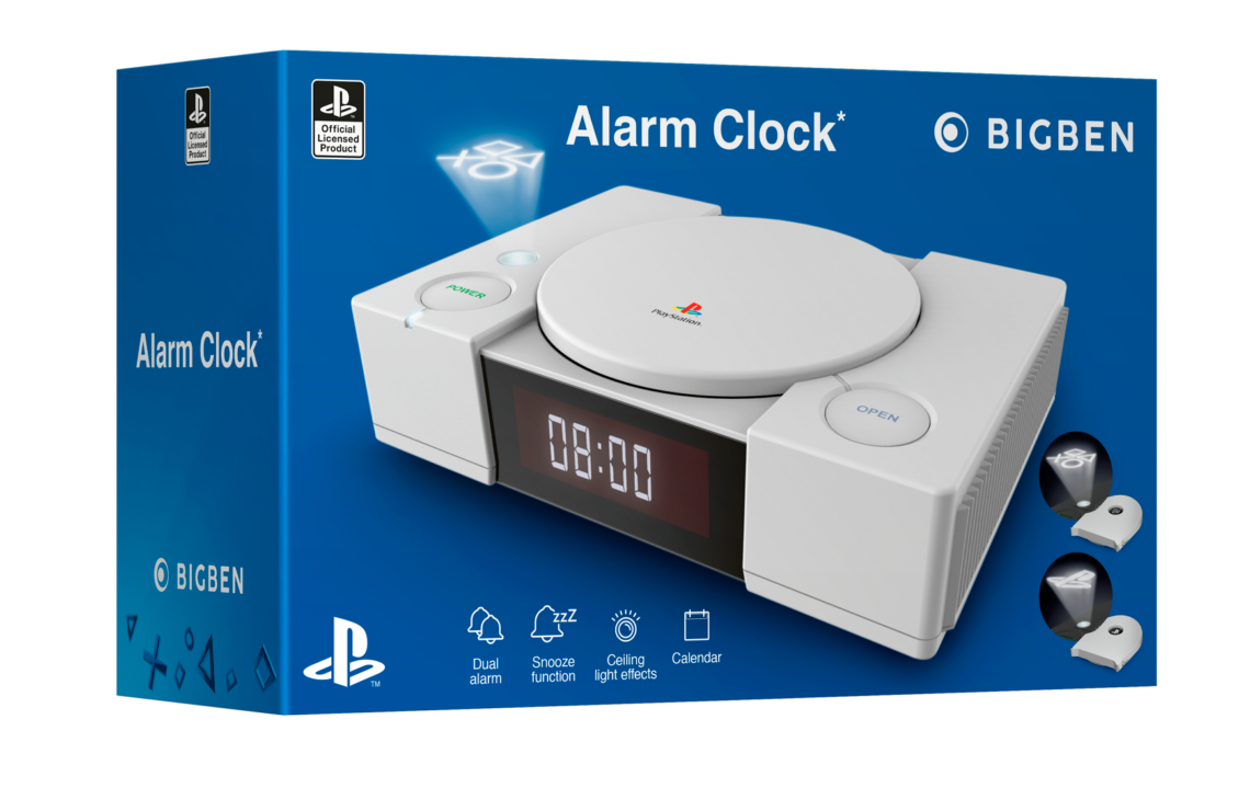 PS One Alarm Clock - Merchandise by Nacon The Chelsea Gamer