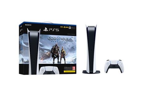 PlayStation®5 Digital Edition – God of War™ Ragnarök Bundle - Console pack by Sony The Chelsea Gamer