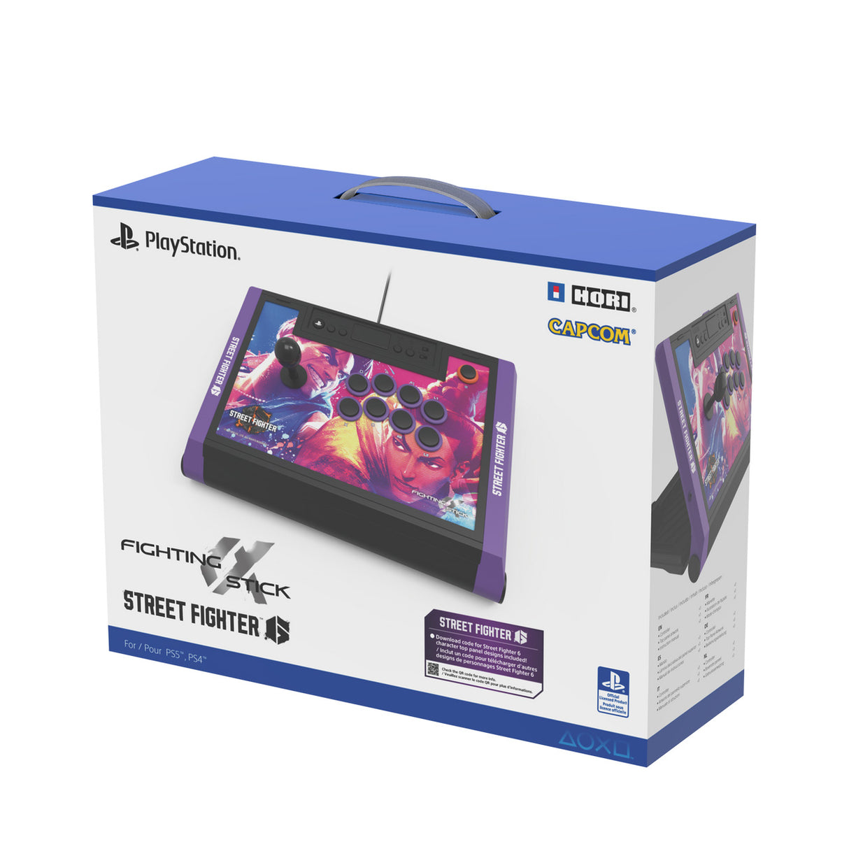 Hori - Fighting Stick α (Street Fighter 6 Edition) for PlayStation®5 - Console Accessories by HORI The Chelsea Gamer