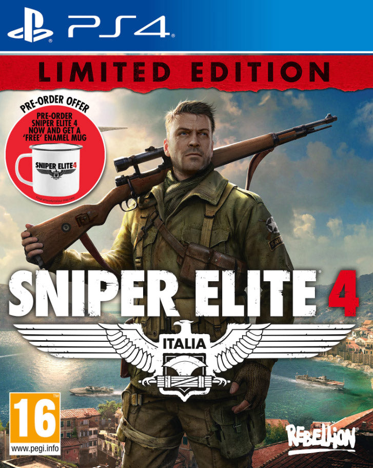 Sniper Elite 4 (Pre-Order Limited Edition) - PS4 - Video Games by Sold Out The Chelsea Gamer