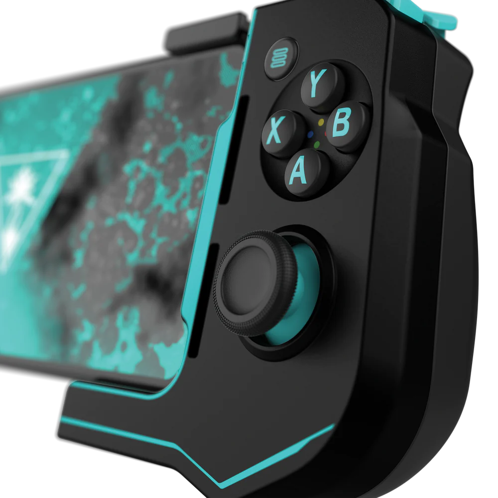 Turtle Beach® Atom Mobile Game Controller – Android - Black/Teal - Console Accessories by Turtle Beach The Chelsea Gamer