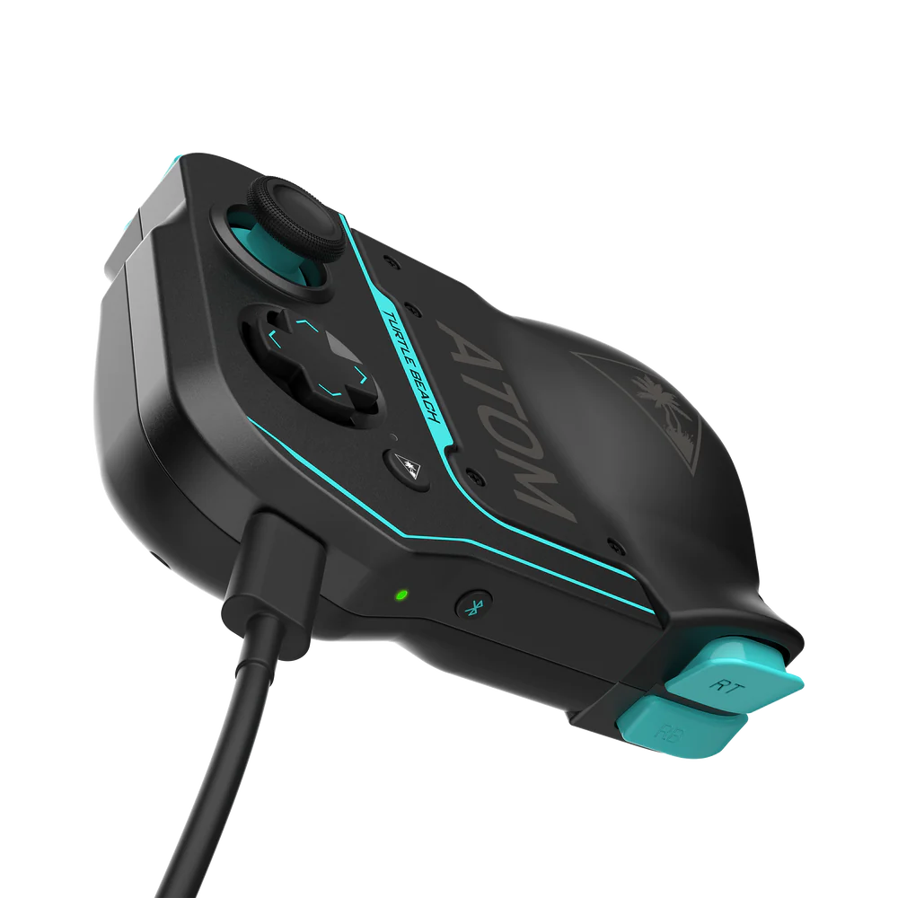 Turtle Beach® Atom Mobile Game Controller – Android - Black/Teal - Console Accessories by Turtle Beach The Chelsea Gamer