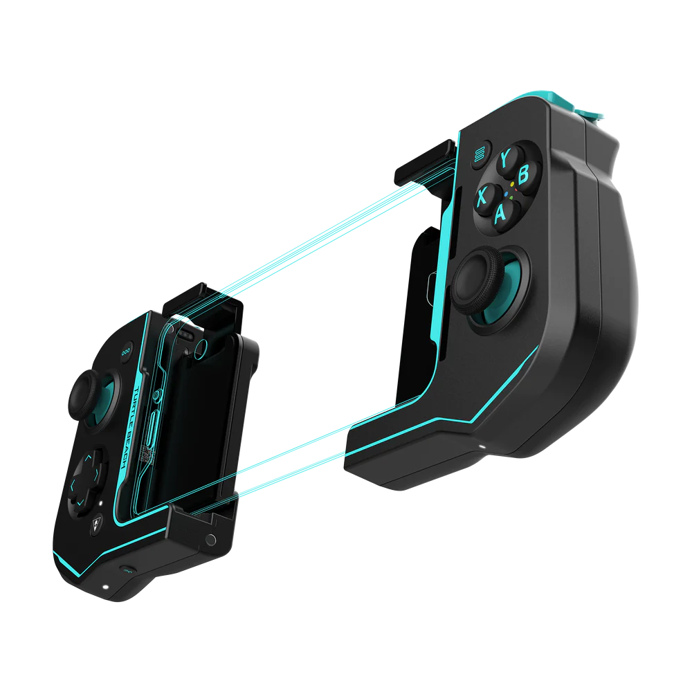 Turtle Beach® Atom Mobile Game Controller – Android - Black/Teal - Console Accessories by Turtle Beach The Chelsea Gamer