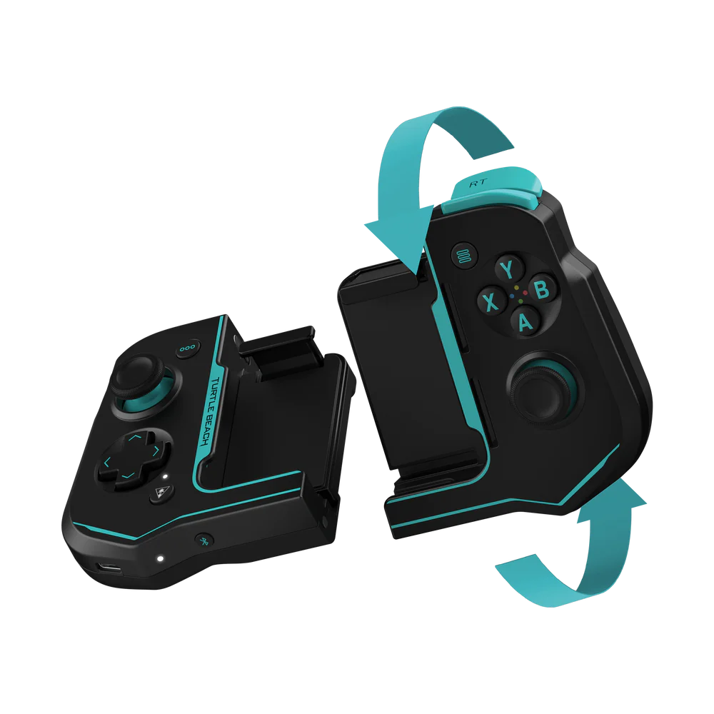 Turtle Beach® Atom Mobile Game Controller – Android - Black/Teal - Console Accessories by Turtle Beach The Chelsea Gamer