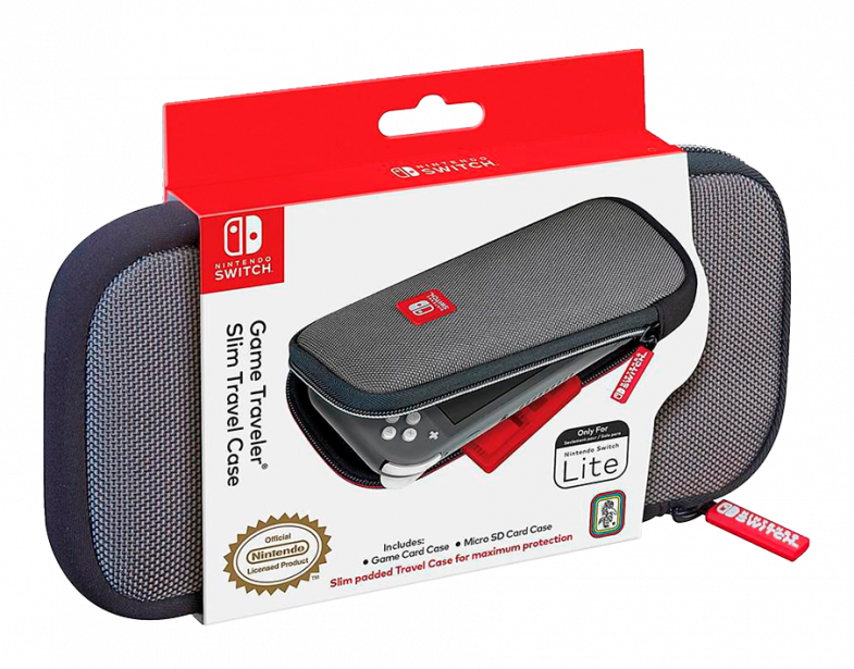 Nacon Carry Case for Nintendo Switch Lite - Grey - Console Accessories by Nacon The Chelsea Gamer