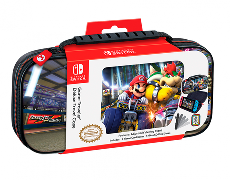 Nacon Mario Kart Mario/Bowser Carry Case - Console Accessories by Nacon The Chelsea Gamer
