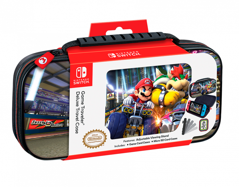 Nacon Mario Kart Mario/Bowser Carry Case - Console Accessories by Nacon The Chelsea Gamer