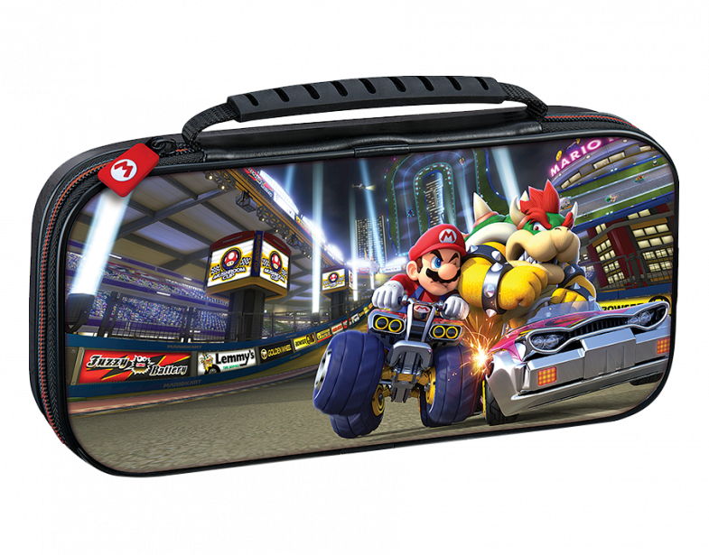 Nacon Mario Kart Mario/Bowser Carry Case - Console Accessories by Nacon The Chelsea Gamer