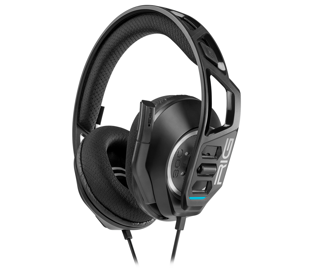 Nacon RIG 300 PRO HN Wired Headset - Black - Console Accessories by Nacon The Chelsea Gamer