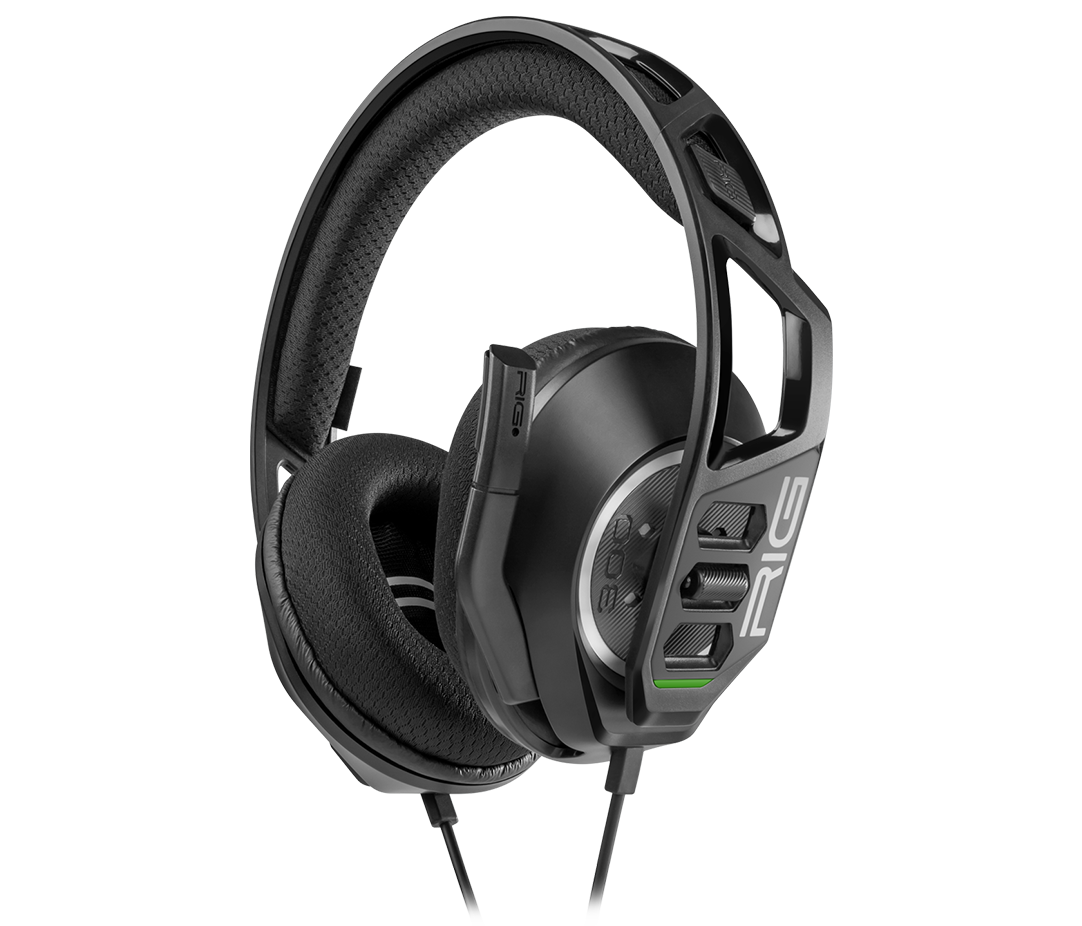 Nacon RIG 300 PRO HX Wired Headset - Black - Console Accessories by Nacon The Chelsea Gamer