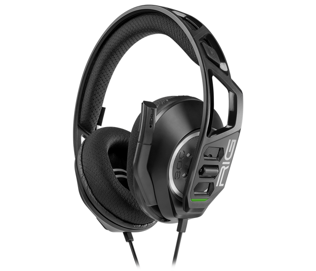 Nacon RIG 300 PRO HX Wired Headset - Black - Console Accessories by Nacon The Chelsea Gamer