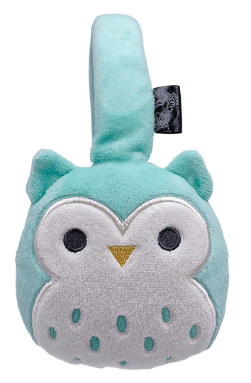 Squishmallows Plush Bluetooth headphone - Winston the Owl - Merchandise by Lazerbuilt Ltd The Chelsea Gamer