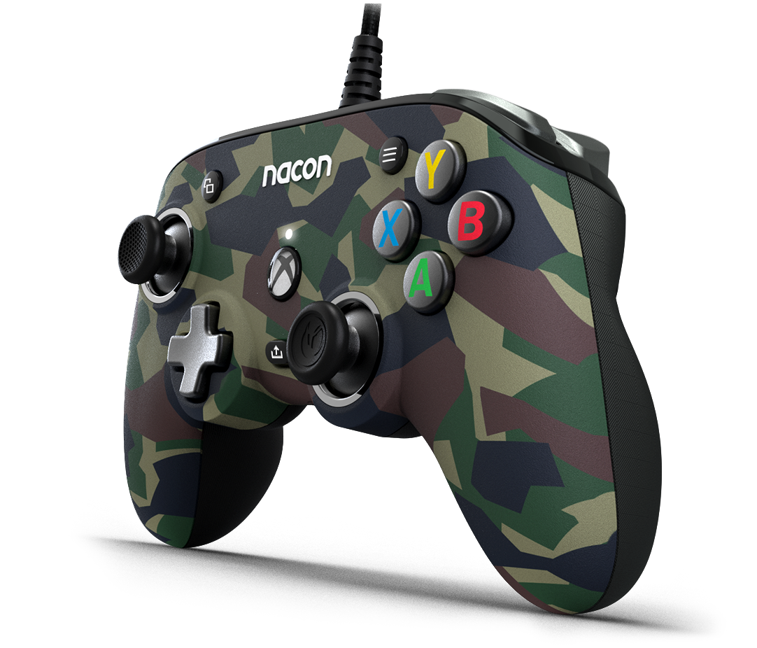 Nacon Pro Compact Controller Forest Camo for Xbox - Console Accessories by Nacon The Chelsea Gamer