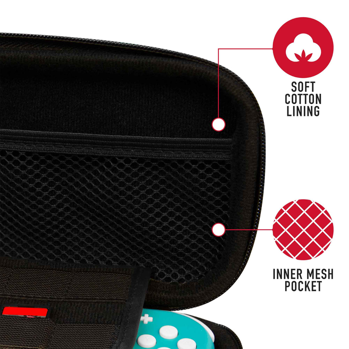 STEALTH Premium Travel Case for Nintendo Switch Lite (Grey) - Console Accessories by ABP Technology The Chelsea Gamer