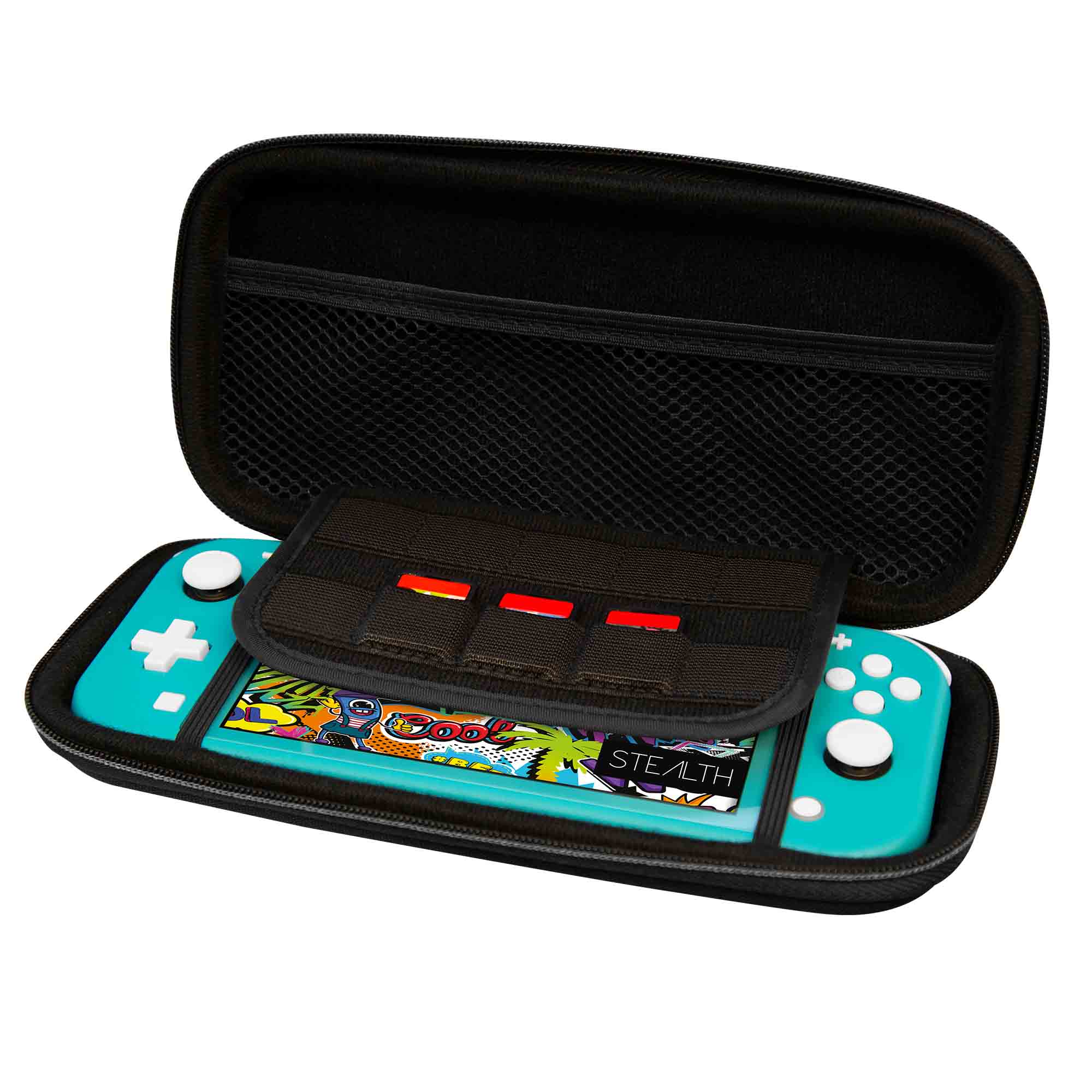 STEALTH Premium Travel Case for Nintendo Switch Lite (Grey) - Console Accessories by ABP Technology The Chelsea Gamer