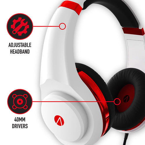 STEALTH XP-Glass Gaming Headset - Red - Console Accessories by ABP Technology The Chelsea Gamer