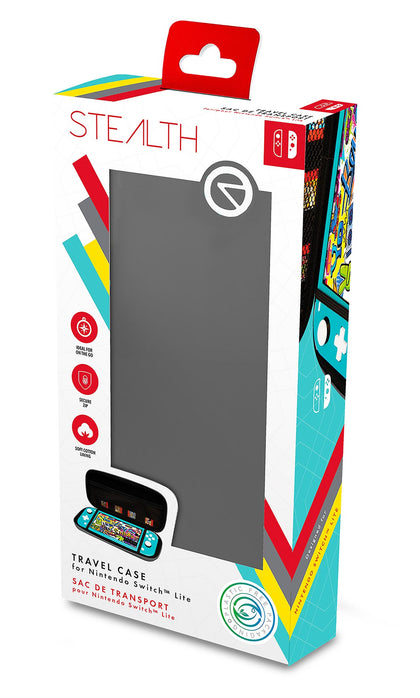 STEALTH Travel Case for Nintendo Switch Lite (Grey) - Console Accessories by ABP Technology The Chelsea Gamer