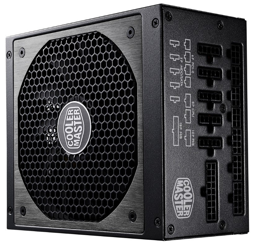 Cooler Master Vanguard V 850W 80plus Gold Power Supply Unit Fully Modular with 100% Japanese Capacitor and UK Cable - Core Components by Cooler Master The Chelsea Gamer