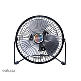 Akasa 6" USB Desktop Fan - Desk & Pedestal Fans by Akasa The Chelsea Gamer