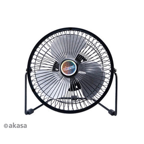 Akasa 6" USB Desktop Fan - Desk & Pedestal Fans by Akasa The Chelsea Gamer