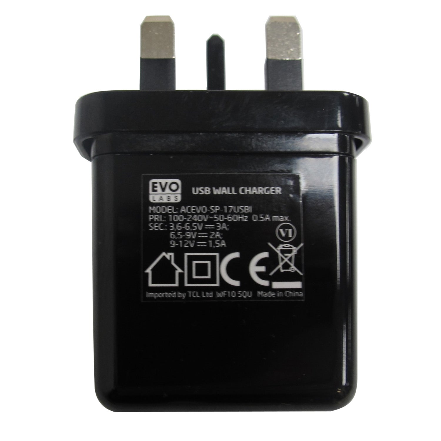 Evo Labs 3A Qualcomm Quick Charge 3.0 USB Wall Charger - Cables by Evo Labs The Chelsea Gamer