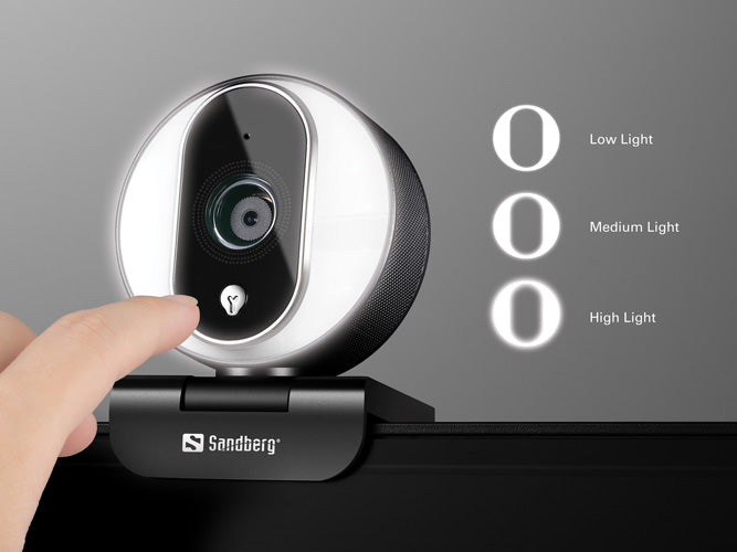 Sandberg Streamer USB Webcam Pro - Core Components by Sandberg The Chelsea Gamer