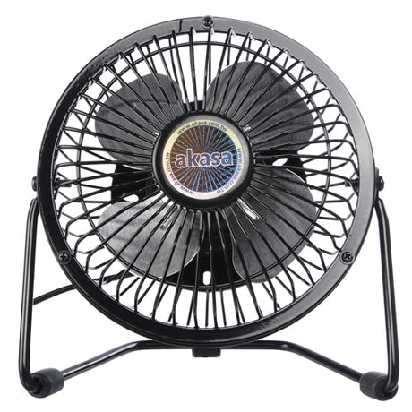 Akasa 4" USB Desktop Fan - Desk & Pedestal Fans by Akasa The Chelsea Gamer