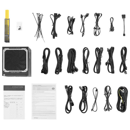 Antec Signature 1000W 80 PLUS Platinum Fully Modular Power Supply - Core Components by Antec The Chelsea Gamer